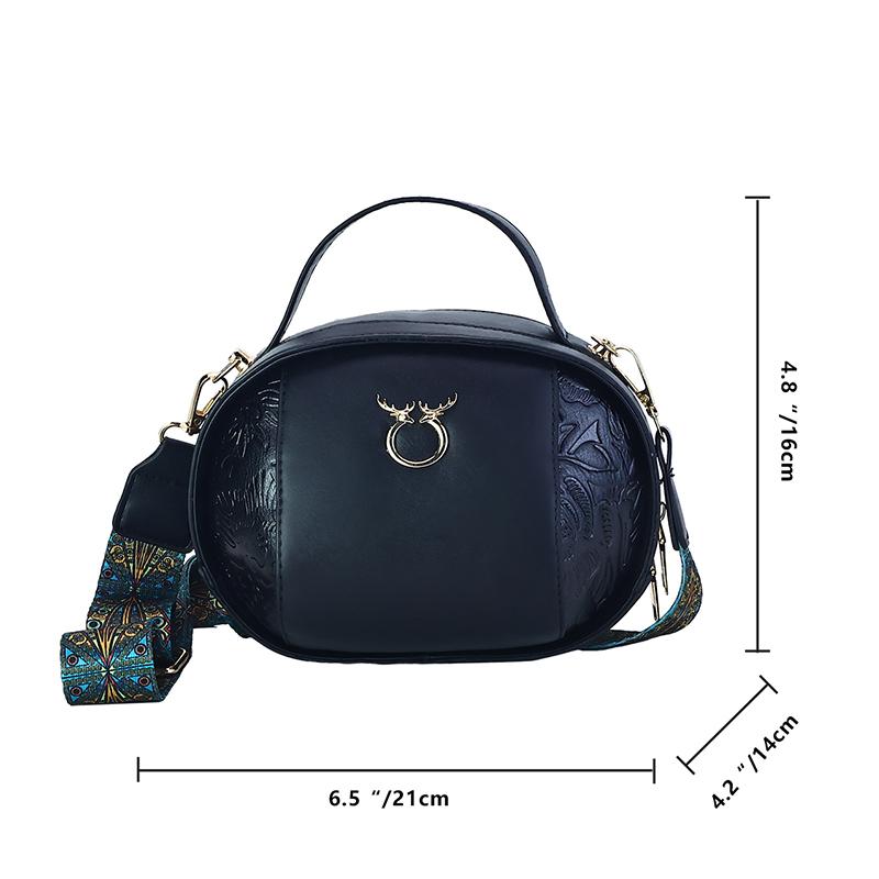 A refined PU shoulder bag in the shape of a solid rugby ball, suitable for keys, mobile phones, cosmetics and jewelry