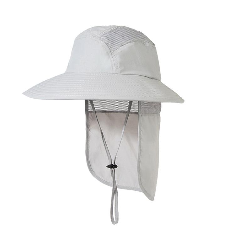 Leichter Sonnenschutz-Nackenschutz Fischer-Eimerhut für Outdoor-Reisen und Angeln