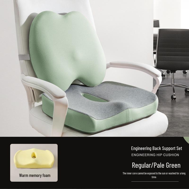 Ergonomisches Bürositzkissen mit Lendenwirbelstütze für Frauen - Lindert Gesäßschmerzen & Hämorrhoiden