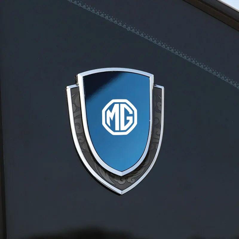 Car Metal Shield Emblem Car Stickers for MG MG3 MG5 MG6 MG7 GT GS Hector HS ZS ZX EZS EHS Auto Accessories q1