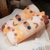 Simulated Cat Pillow Decorative Cushion Plush Toys Printed Animal Pillow Cushion Stuffed Home Decor Birthday Gifts