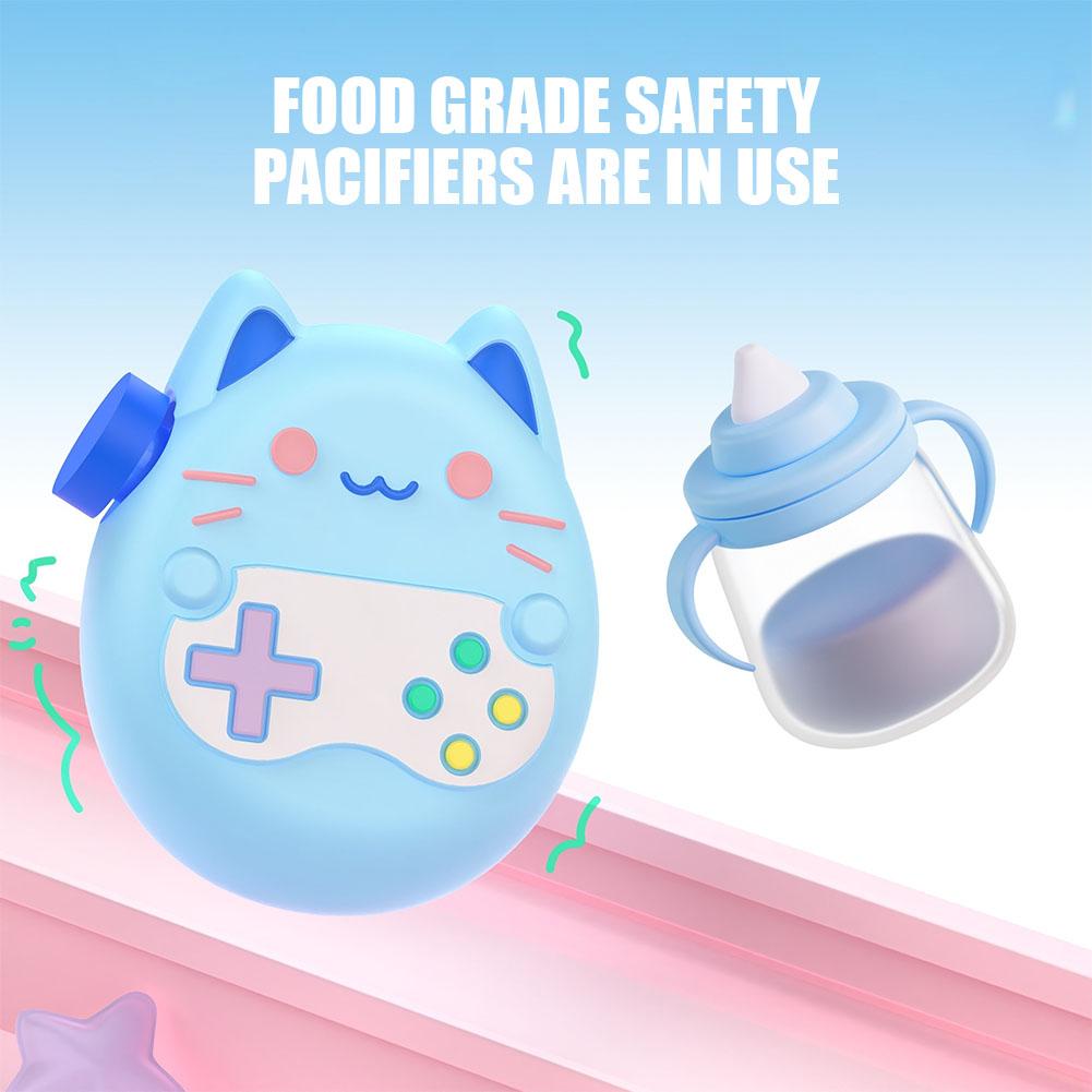 Games Console Soft Cover Liquid Silicone Fall Resistant Cute Protective Cover Non-Slip For Tamagotchi Paradise Games Accessories