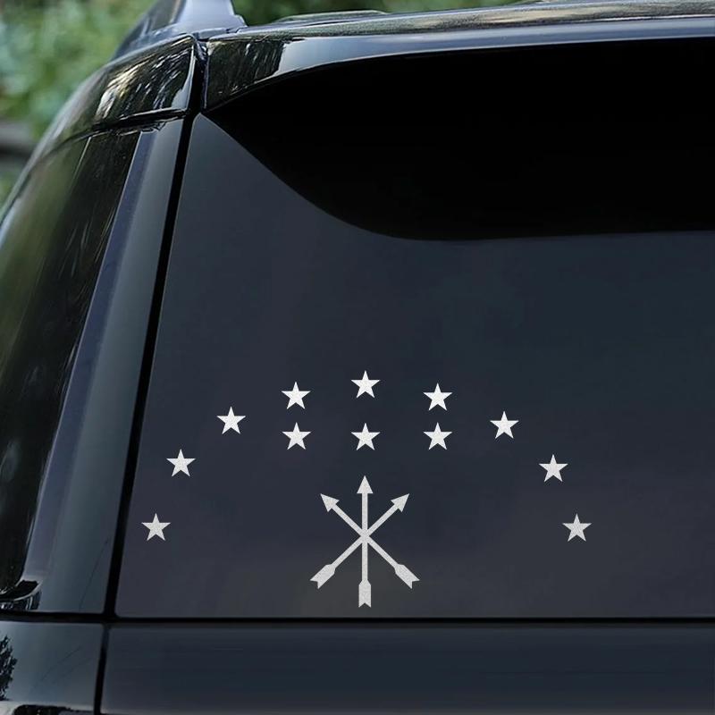 40156# Coat of Arms of Kabardino-Balkaria Sticker On The Car Vinyl Decal Waterproof Decoration Car Stickers