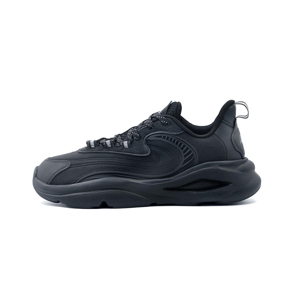 Anta Chao Bai Max Trendy Versatile Comfortable Non-Slip Wear-Resistant Low-Top Casual Shoes Men Casual Shoes Black 112518841R-3