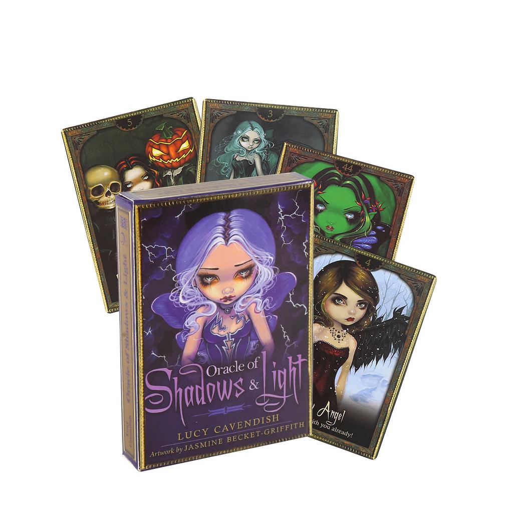 Oracle Of Shadows Light Cards English Visions Divination Edition Deck Borad Games
