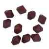 10 Pcs Polyhedral Dice Acrylic Table Game Dice Multipurpose for Board Role Playing Games 10 Side