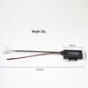 Compatible Peugeot Citroen RD4 Bluetooth AUX Audio Cable 12-Pin Plug Radio Adapter