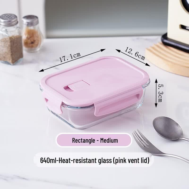 Ru Han Microwaveable Glass Food Storage Container