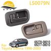 1998 Sienna Nela Door Parts Set: 69278-08010, 69277-08010, 69206-08010, 69205-08010