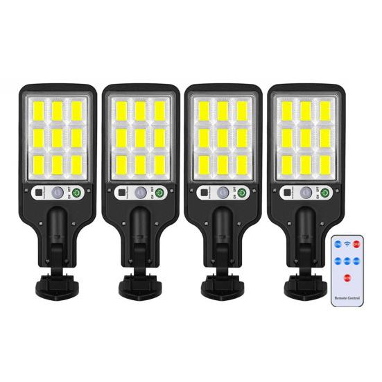 Solar Outdoor Wall Light, Motion Sensor Security Lamp with 3 Modes, Waterproof Garden Light for Patio Garage