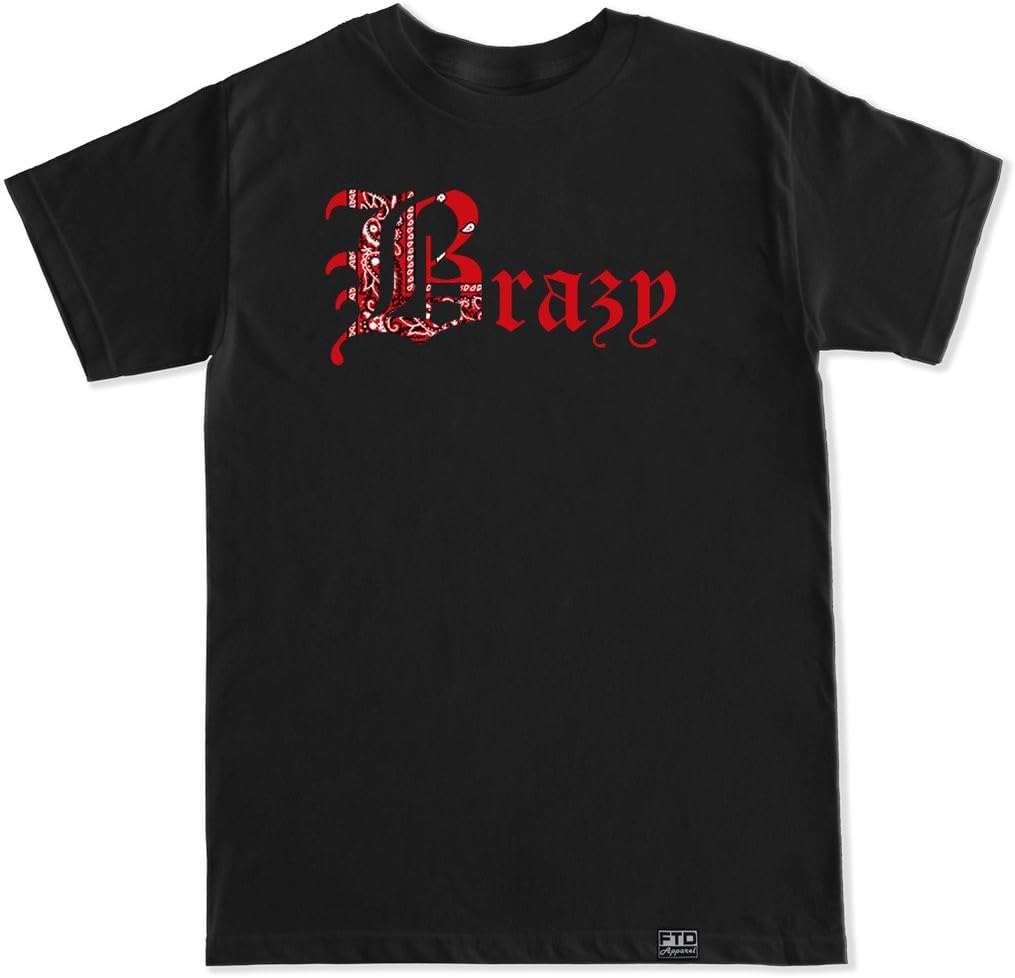 FTD Apparel Men s BRAZY T Shirt S