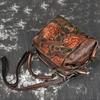 Johnature Retro Embossing Flower Women Bag Genuine Leather Handbag Cowhide Large Capacity Shoulder & Crossbody Bags