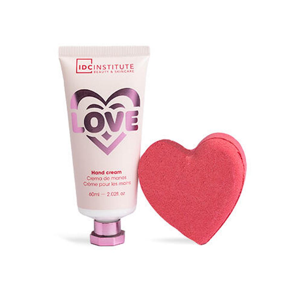 Zestaw Pielęgnacyjny Do Rąk I Kąpieli IN LOVE IDC Institute 60 Ml / 80 G