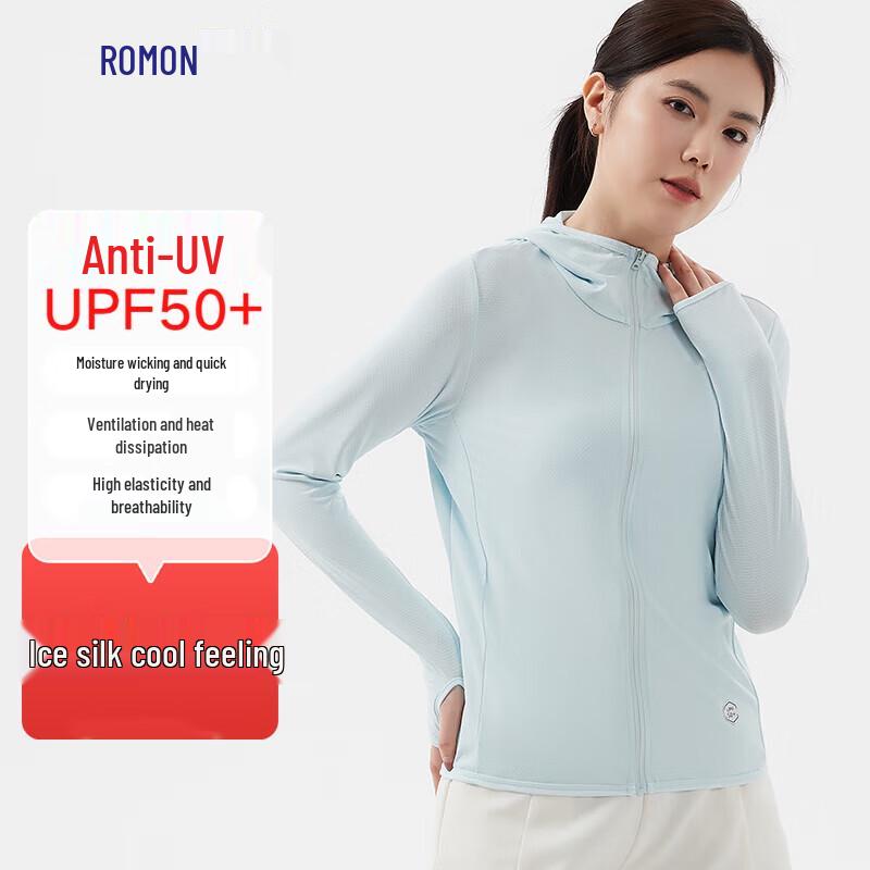 Romon Women s UPF50+ Quick-Dry Sun Protection Jacket M