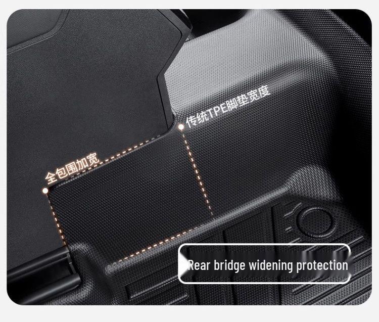 Geely Xingrui TPE Car Floor Mats: Full Surround, Waterproof, Anti-slip, Stain-proof Car Accessories
