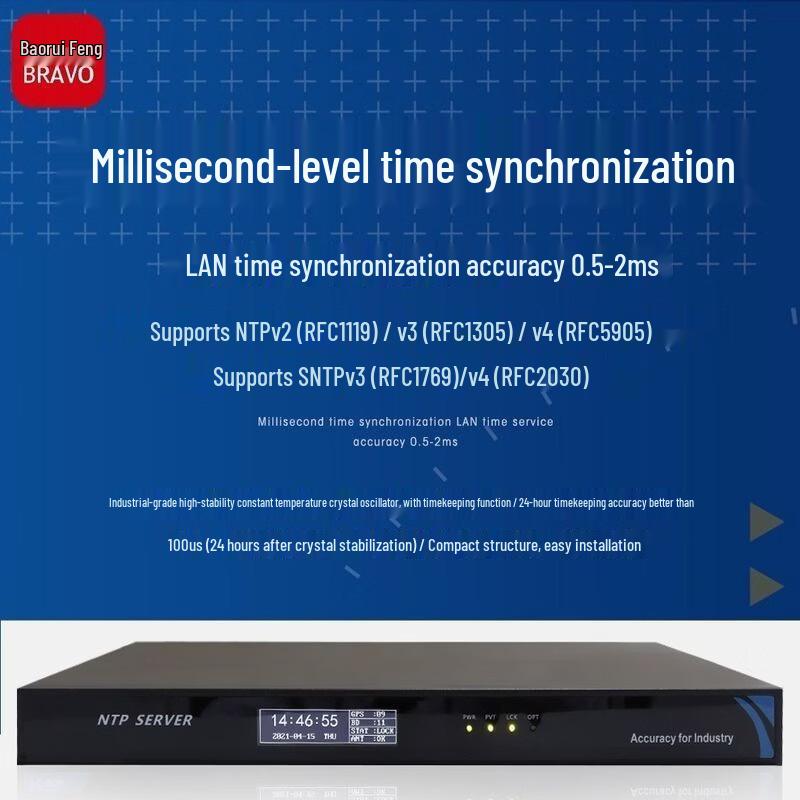

Baoruifeng NTP Server Network Port Expansion Module