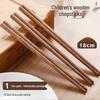 ZISIZ Kinder Essstäbchen aus Wengeholz