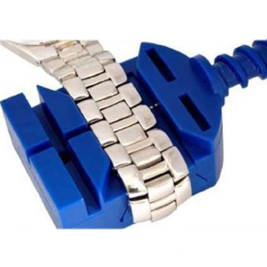 Nyttig klokkeremsrem Link Adjust Remover Reparasjonsverktøysett med 5 ekstra pinner