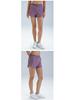 Alo Sco Women's Hip-Lifting Yoga Shorts: Quick-Dry Three-Quarter Length for Exercise, Fitness, Running, and Marathon