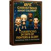 2D Plochý akrylový ultimátní bojovník adventní kalendář, s 24 legendami a šampiony UFC, dárky pro fanoušky UFC