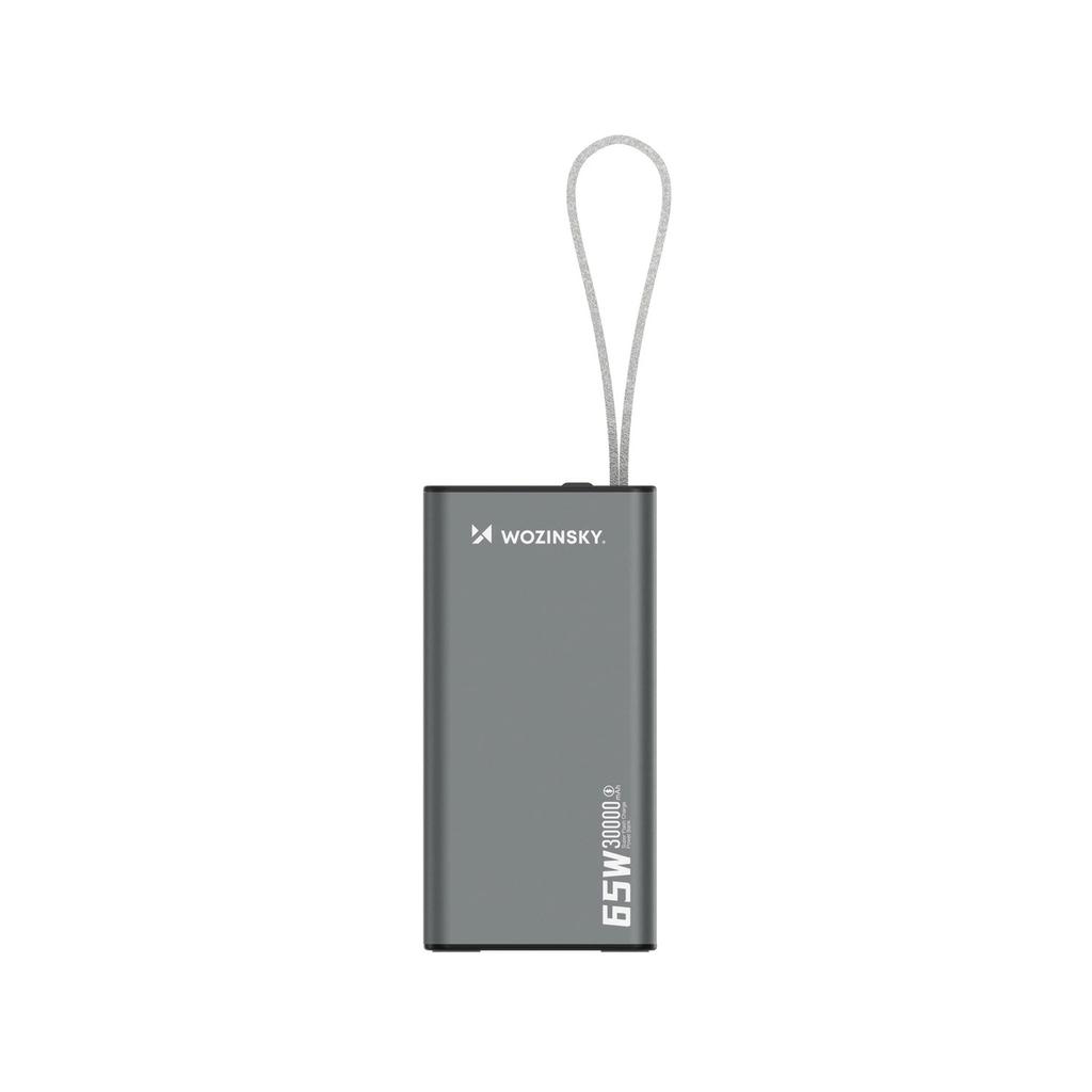 Powerbank Wozinsky K65+ 65W 30000Mah 2X Usb-C, 1X Usb-A 65W - Black
