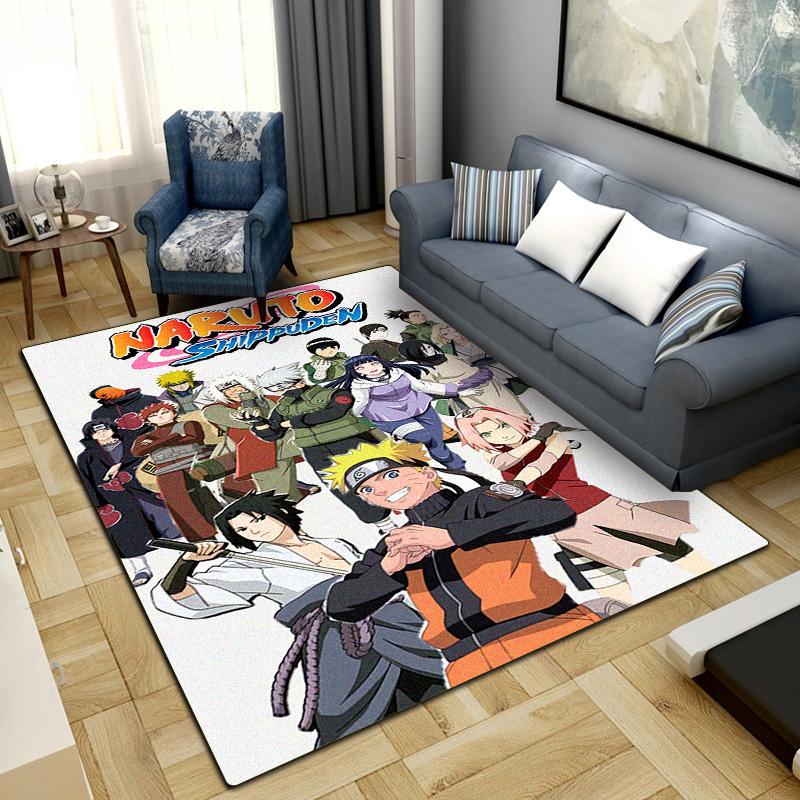 Anime-Naruto  Area Carpet for Living Room Bedroom Home Decor Cool Movie Mat Floor Mat -LXR73