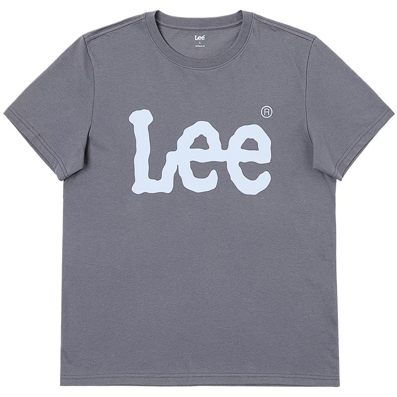 Lee Men s Standard Fit Crew Neck Logo Print Short Sleeve T-Shirt 3690₽