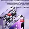 Magnetický Pokovovaný Obal Pre iPhone 16 15 14 Plus 13 12 11 Pro Max Sklo na Ochranné Sklo Objektívu Fotoaparátu Pre Kryt Bezdrôtovej Nabíjačky Magsafe