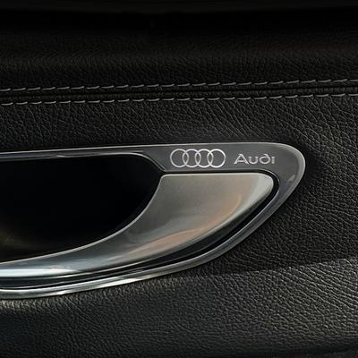 Auto Metall Emblem Scheibenwischer Aufkleber Reflektierende Dekor Aufkleber Für 4GFY A4 B5 B6 A3 A5 A6 C6 C5 A1 A7 A8 Q2 Q3 Zubehör Auto Styling