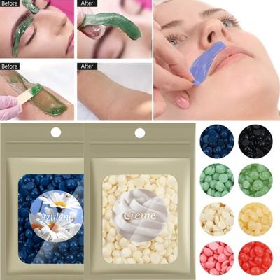 25g Margele Ceară Dură pentru Depilare, Naturale, Hot Film, Pelete pentru Îndepărtarea Părului Bikini, Față, Picioare, Brațe, Corp, Boabe pentru Depilare, Unisex