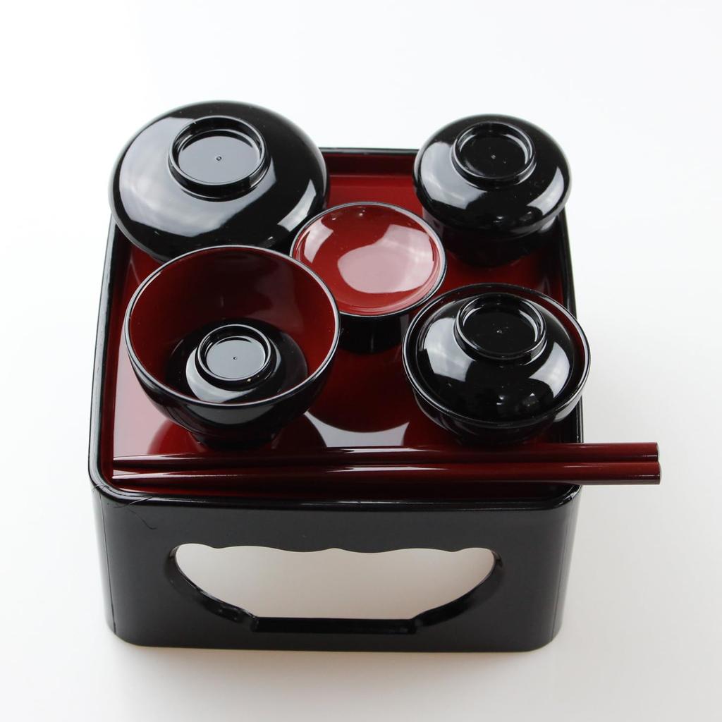 Fujishiro Kogei Japanese Lacquerware Buddhist Altar Table, Nagamine, Dishwasher Safe (Bowl) (5 Sun (approx. 15cm))