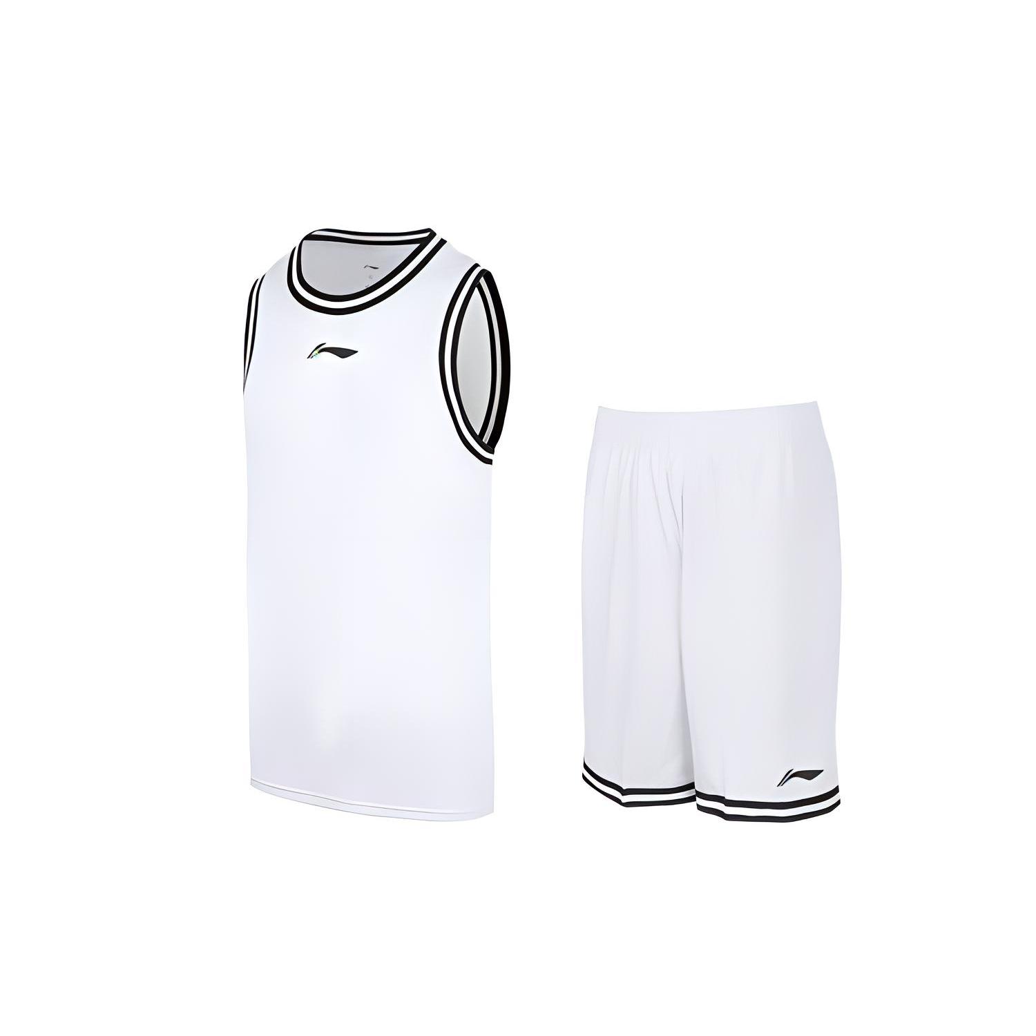 Li Ning Basketball Suit Men s White YATT113-1 S
