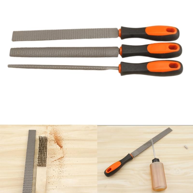 8 Zoll Mini Metall Raspel Nadelfeilen Set Holzschnitzwerkzeuge für Stahl Raspel Nadelfeilen Holzbearbeitung Handfeilenwerkzeug
