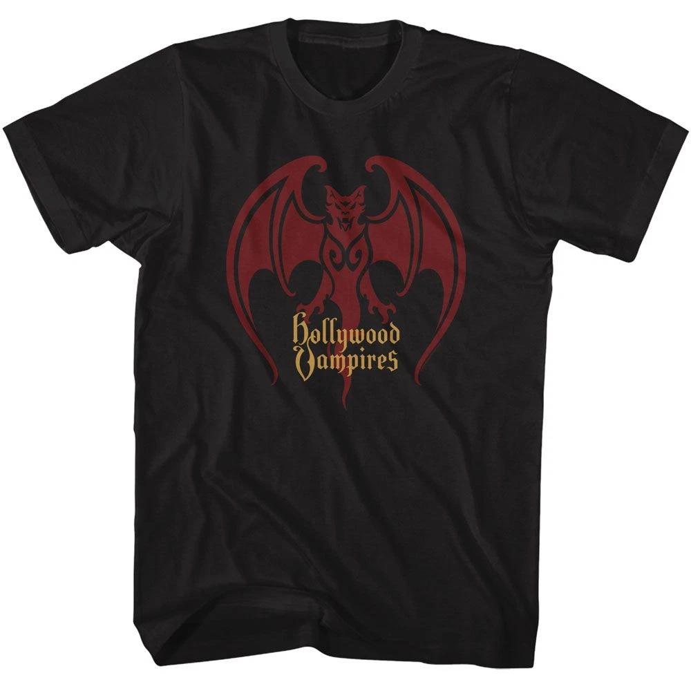 Hollywood Vampires Bat Logo Black Music  Children s T-shirt 120