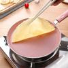 Non-Stick Frying Pan Flat Bottom Frying Pan Easy To Clean Kitchen Fried Eggs Pancake Baking for Gas Stoves and Induction Cookers