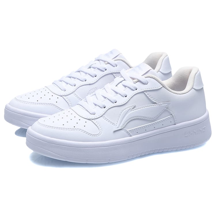 Li Ning Floating Boat Low-Top Skateboard-Schuhe Damen Weiß AGCS420-6