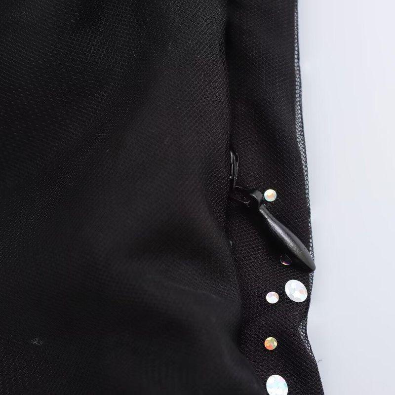 Kaslead New Arrival Women's Clothing Fashion Style Fashion Minimalist Casual Sequin Cinched Sleeveless Dress