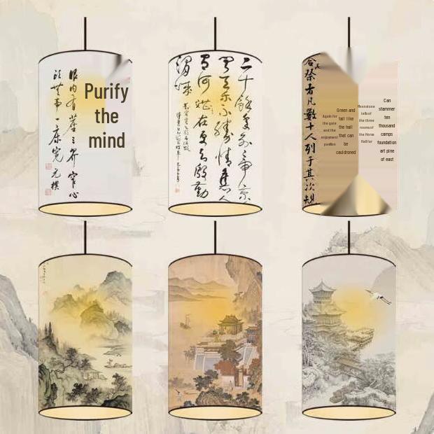 Cultural Tourism Homestay: Calligraphy, Poetry & Lantern Decor In a Scenic Chinese-Style Landscape