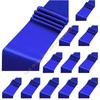Solid Color Silky Table Runner Collection 12x108Inch, Enhances Ambiances for Various Celebratory Occasion 55KF