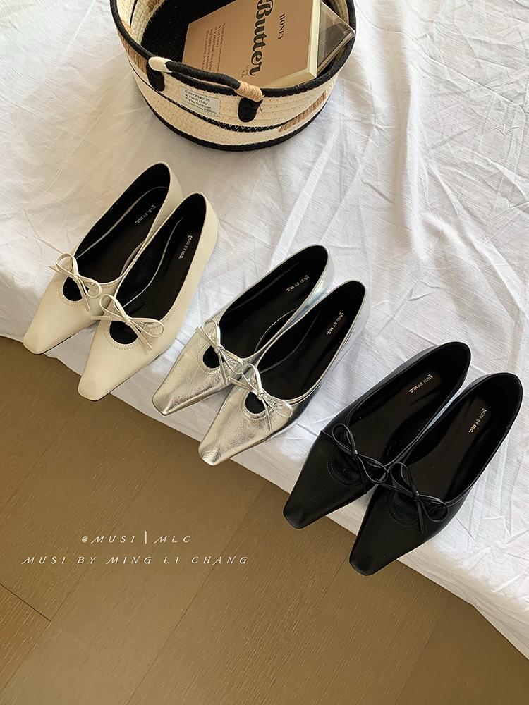 Fashion 2025 New Slip-On Outdoor Casual Comfort Basic Shoes On Heel Retro Mary Jane Daily Loafers Mules Women Roman Low Heel Ballet Shoe