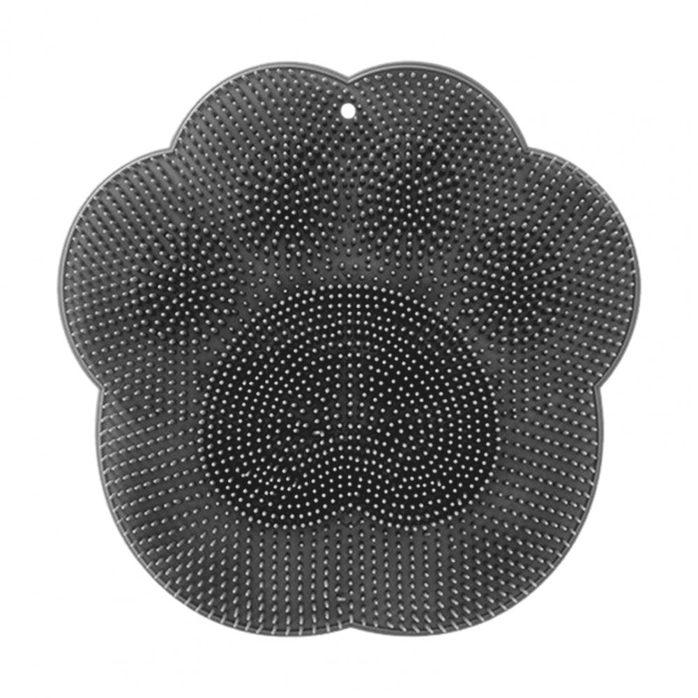 

Skin Scrubber Tpe Material Scrubber Soft Bristled Exfoliating Foot Mat with Suction Cup Design for Shower Bath for Relaxation