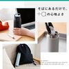 Dishwasher Safe Asvel Water Vacuum Insulated with Stainless Steel Tea Bag Light Gray Screw Removable Lid PA-S500 Bottle, 500ml, Handle, Stopper, Lid,