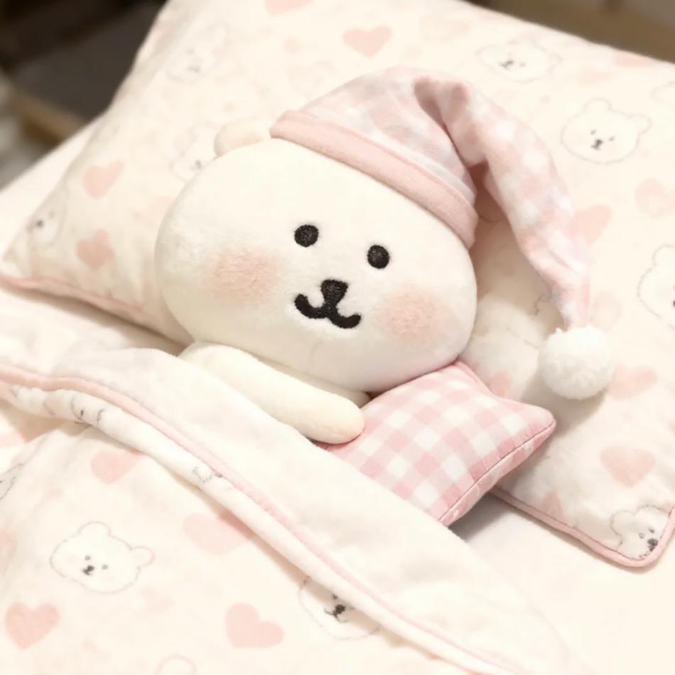 In Stock Self-mocking Bear Soft and Cute Hanging Ornament Lovely Plush Toy Children Toy Kawaii New Year Gift