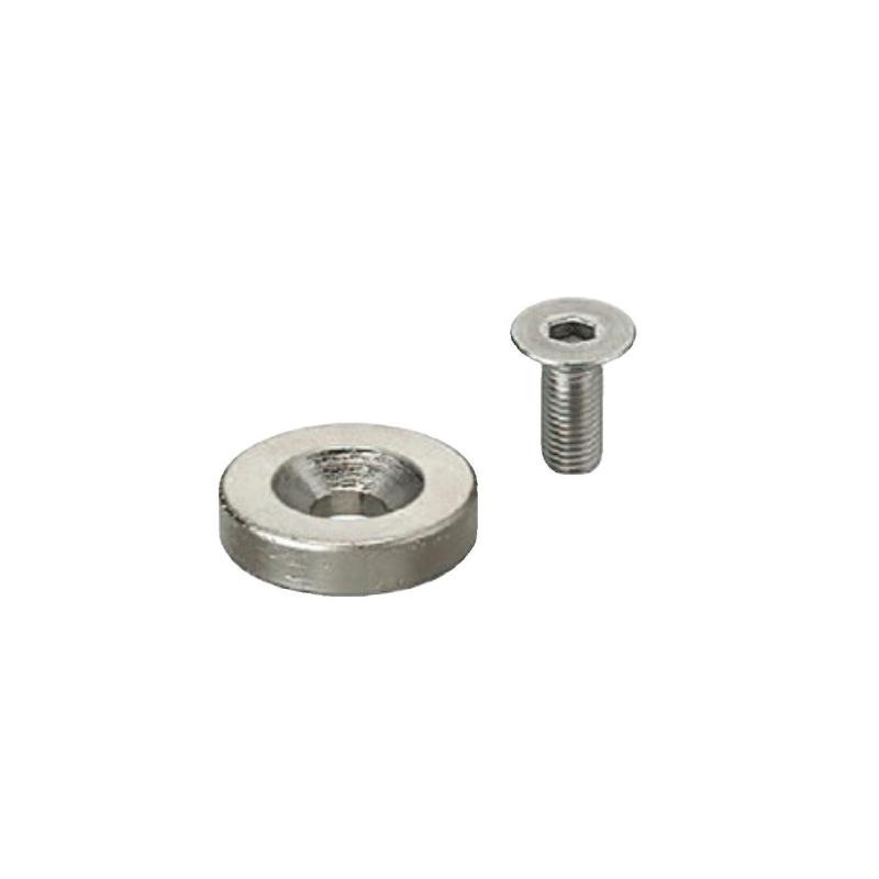 NHXCC Magnetic Bolt Stop: Round Hole, Types 8-30, Sizes 2-6