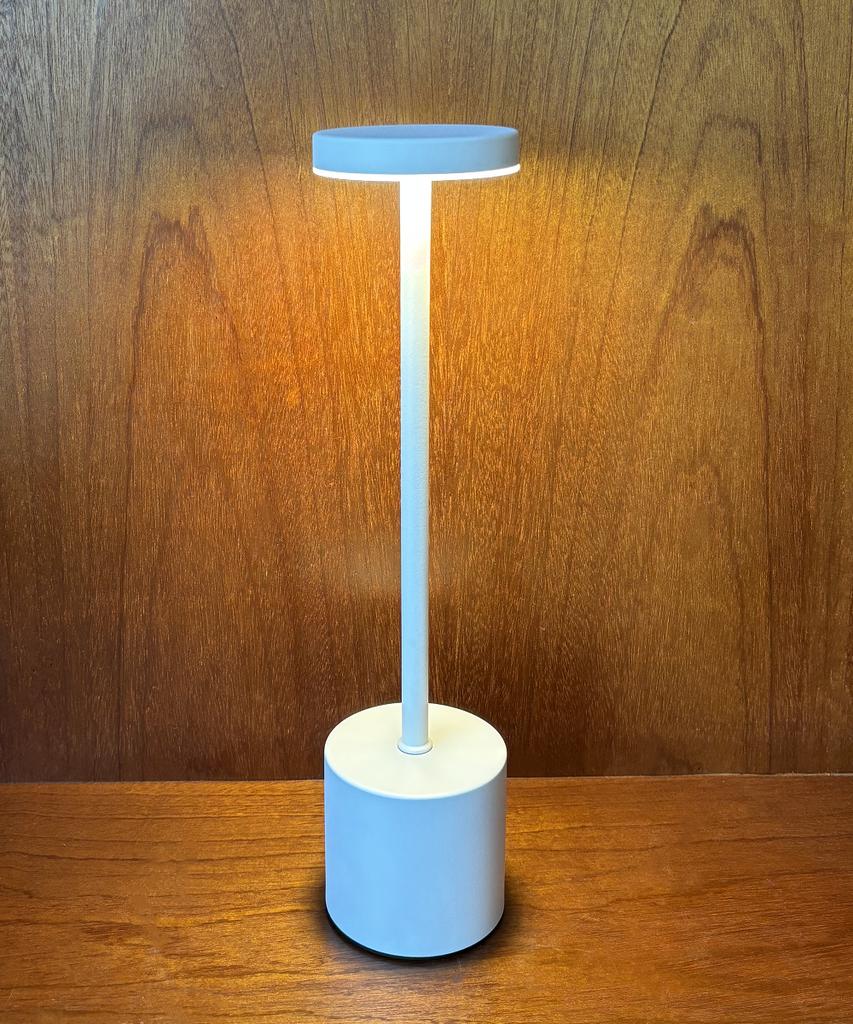 Lampka nocna LED z akumulatorem USB, bezprzewodowa, dotykowa, stołowa, do klubów, barów, hoteli, domów, ściemnialna, nastrojowa lampa biurkowa