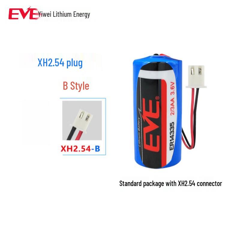EVE ER14335 3.6V 2/3AA Primary Lithium Battery
