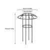 Umbrella Frame Climbing Vine Frame Rose Iron Wire Tower Frame Garden Grid Frame Decorative Vertical Climbing Plants Support