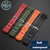 Braccialetto in Silicone da 16 mm per Casio G-Shock GW-5000/B5600/M-5610 DW5600e GLX-5600 Cinturino in Gomma Resina Impermeabile Ga2100