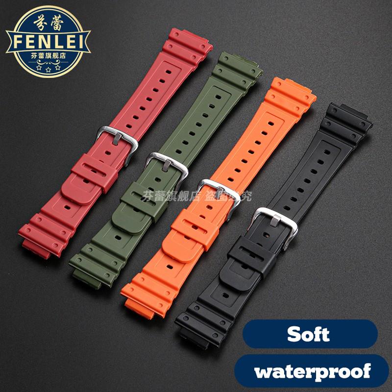 Braccialetto in Silicone da 16 mm per Casio G-Shock GW-5000/B5600/M-5610 DW5600e GLX-5600 Cinturino in Gomma Resina Impermeabile Ga2100