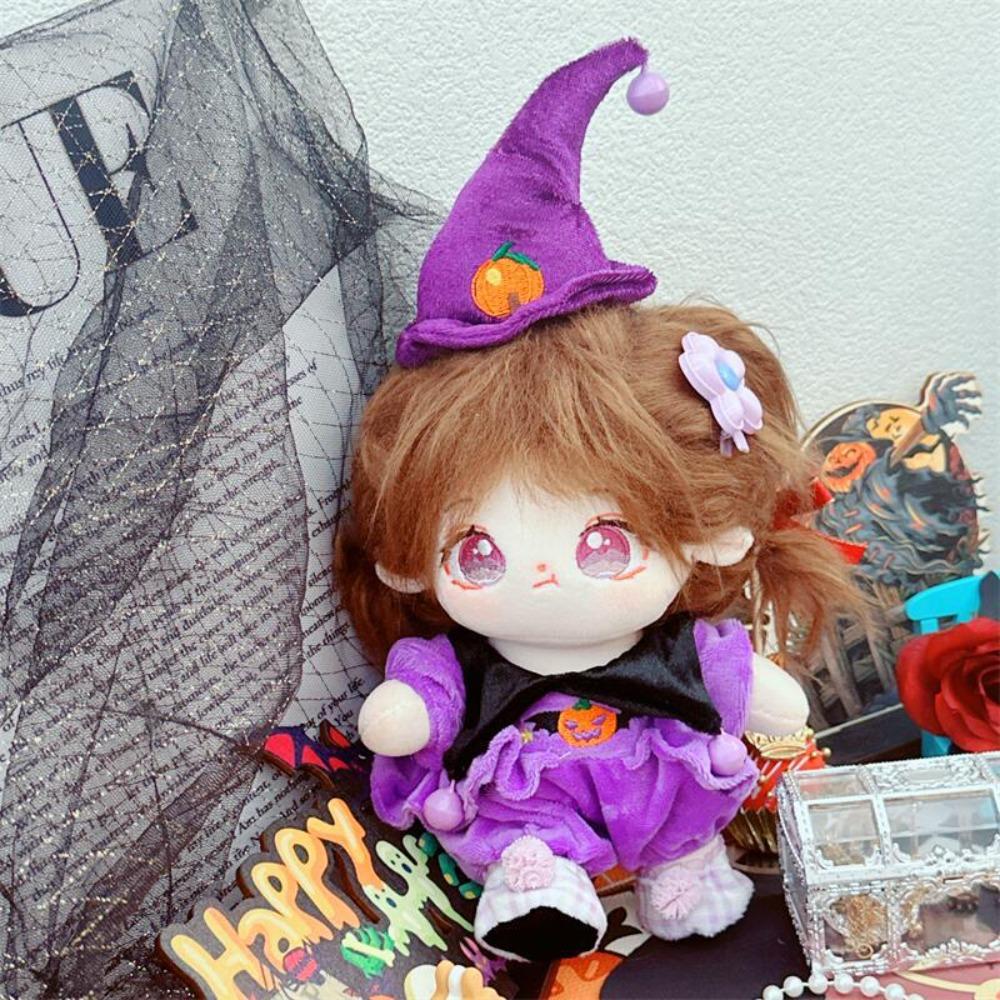 Stuffed Doll Halloween Doll Suit Soft Doll Pumpkin Custom Suit Clothes  Anime Star Dolls